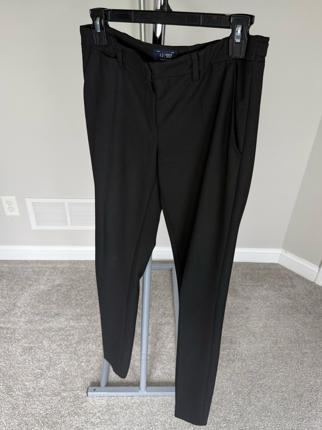 Armani Jeans Women Black Dress Pants